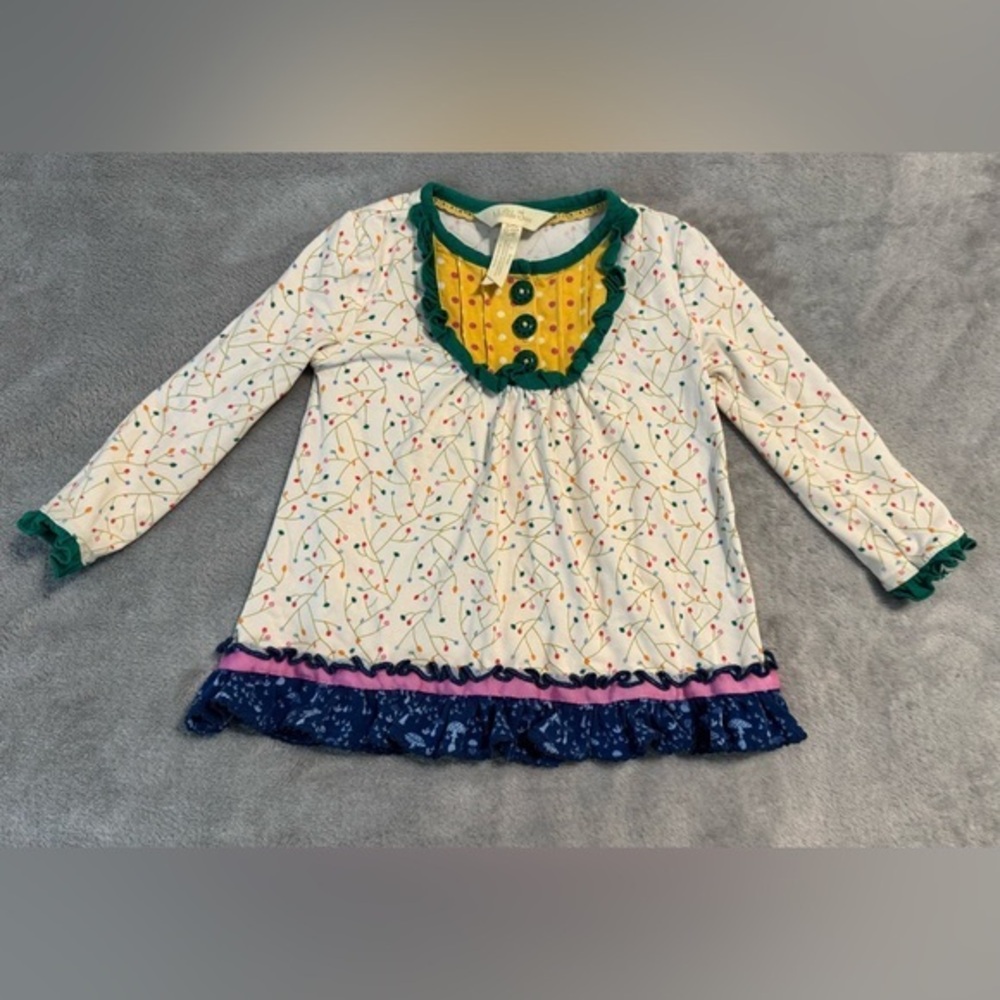 Matilda Jane Love You So Mushroom Top/ shirt/tunic 12-18 months